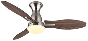 Globo Gale 03671N távirányítós mennyezeti ventilátoros lámpa, 22W LED, 3000K-4500K-6000K, 1897 lm