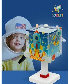 Dalber 63351N - LED gyermeklámpa ROCKET 1xG4/4W/230V többszínű