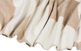 Bézs-krémszínű takaró 150x200 cm Tul – noo.ma