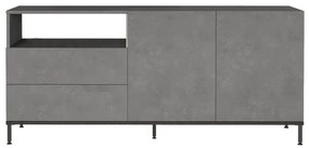 Konzolsztal Levoretta 32 (szürke + fekete). 1106470