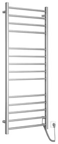 Sapho - Elektromos törölközőszárító ESKINADO 130W/230V 150 cm fényezett króm ER450V