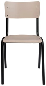 Bézs étkezőszék szett 4 db-os Back to school – Zuiver