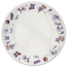 Toro Nová Levandule kerámia tányér, 20 cm