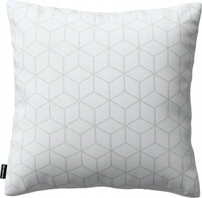 Dekoria Párnahuzat kocka mintával, fehér alapon