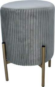 Kerek puff lábakon 28 x 42 cm