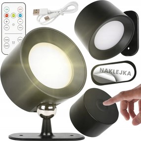 Fali lámpa Led fali lámpa Cct újratölthető fali mágnes Színváltó