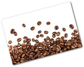 Edzett üveg vágódeszka Minőségi kávébab pl-ko-80x52-f-104419238