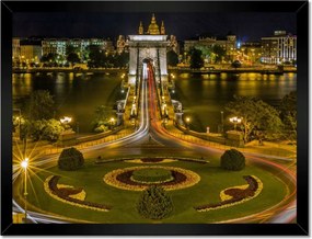 Poszterek keretben 40x30 Lánchíd Tájkép