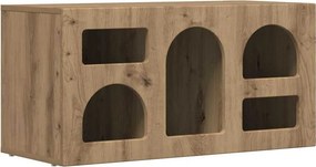 vidaXL TV szekrény Artisan tölgy 80 x 35 x 40 cm Faanyag