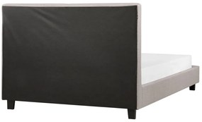 Franciaágy 140 cm ROLLA (ágyráccsal) (világosszürke). 1007494