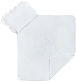 Szett babakocsiba New Baby Baglyócska fehér