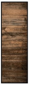 Cook &amp; Clean Wild Wood barna futószőnyeg, 50 x 150 cm - Zala Living
