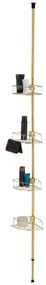 WENKO 24569100-Sarokpolc DOLCEDO 31x275 cm aranyszínű
