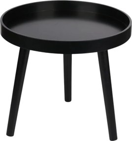 Arti Casa Kerek dohányzóasztal nappaliba 40x36 cm (Fekete)