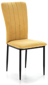 Mustársárga étkezőszék szett 4 db-os Holly – Marckeric
