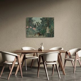 Üveg kép - Henri Rousseau, The Equatorial Jungle, reprodukciók (70x50 cm)