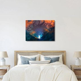 Kép - mágikus varázsló (70x50 cm)
