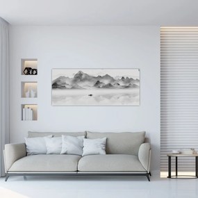 Kép - Japán tó (120x50 cm)