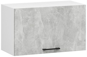 Konyhabútor 240 cm Ozara II (beton + fehér). Akció -14%. 1071278