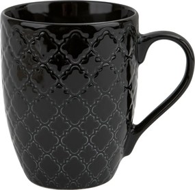 Bögre 350ml Marrakesh fekete