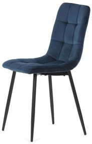 Kék Bársony Étkezőszék. CT-281 BLUE4