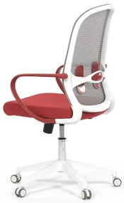 Forgószék piros szövettel. KA-S425 RED