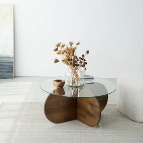 Bubble Walnut konferenciaasztal