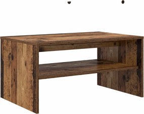 vidaXL Dohányzóasztal Öreg fa 80 x 50 x 40 cm Faanyag