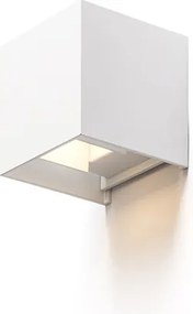 RENDL TITO SQ DIMM fali lámpa fehér 230V LED 2x3W IP65 3000K