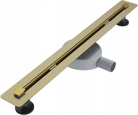 Proline 70 cm-es arany lineáris lefolyó Gamma acéllemez alá