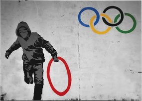 WY118 Banksy vászonkép, 70 x 100 cm