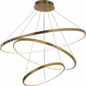 Mennyezeti Lámpa Függő Túlnyúló Csillár Nagy Nappali Modern 8000lm Arany