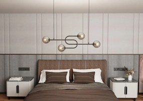 Emibig modern függeszték atria fekete grafit emi1384/4