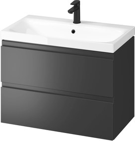 Cersanit Moduo mosdó szekrénnyel 79.5 cm antracit S801-487-DSM