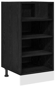 Konyhai alsó szekrény Riga Musta tammi 40 x 44,5 x 81,5 cm