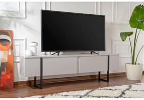 TV asztal/szekrény Serone (szürke + fekete). 1107764