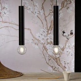 ONLI - Csillár zsinóron DORA 1xE27/15W/230V fekete