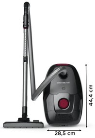 Rowenta GREEN FORCE MAX ECO TOTAL CLASSIC porzsákos porszívó 900W fekete
