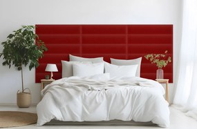 Bársony kárpitozott panel - Téglalap - 70x15cm Szín: Bézs
