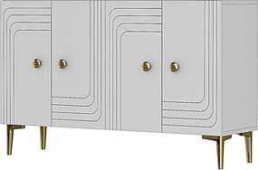 Lessi 120 - White, Gold