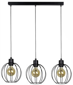 Spot-Light DO15659304 - BERIS 3 ágú függeszték E27 60W 230V