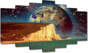 Festmények 140x80 Bolygó a szikla mögött