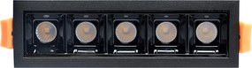 DomenoLED JDL-5T 581 Beépíthető spotlámpa 10W/LED 4000K 800LM