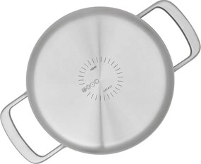 Indukciós tűzhelyhez alkalmas rozsdamentes acél edény fedővel 3 l Lucca 3.0 – FABINI