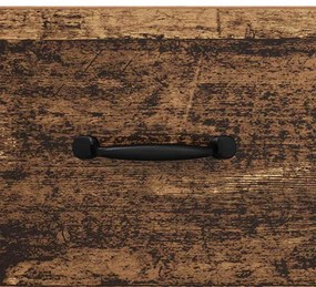 Széf fiókkal Régi fa 69.5 x 34 x 90 cm Faanyag