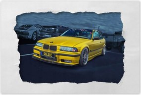 Poszterek 120x80 Arany autó Bmw Auto