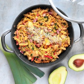 Tescoma Mély serpenyő fedovel PRESIDENT  Stone  26 cm átmérőjű, 26 cm