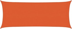 vidaXL narancssárga HDPE napvitorla 160 g/m² 2 x 4,5 m