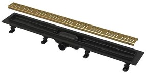 Zuhanytálca Alca 75 cm arany APZ10BLACK-750BRAS