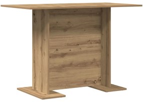 Étkezőasztal Kézműves Tölgy 110x60x75 cm Mérnöki Fa